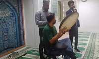 جشن نیمه‌شعبان با اجرای مولودی‌خوانی و دف‌نوازی در بیمارستان خلیج فارس بندرعباس